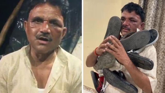 पंचायत चुनाव की रंजिश में पूर्व प्रधान को अगवा कर पीटा, जूतों की माला पहनाई फिर लूटा
