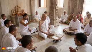 जैन धर्म की सल्लेखना परंपरा: मृत्यु से पहले अंतिम संस्कार का रहस्य (Picture Credit:AI Generated)