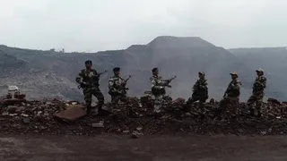 धनबाद में कोयले की सुरक्षा में तैनात CISF।(फाइल फोटो)