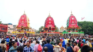 जगन्नाथ रथ यात्रा। (जागरण)