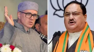 उमर अब्दुल्ला और जेपी नड्डा