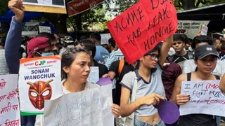 दिल्ली में प्रदर्शनकारियों ने आपसी समन्वय के लिए मेश मैसेजिंग नेटवर्क का उपयोग किया। फाइल फोटो