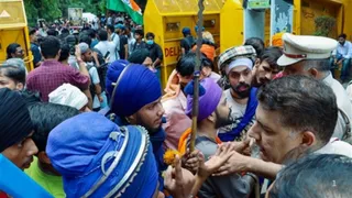 परीक्षा व्यवस्था सुधार को लेकर चल रहा सीजेपी का प्रदर्शन 20 जुलाई को संसद मार्च के साथ हिंसक हो गया। फाइल फोटो