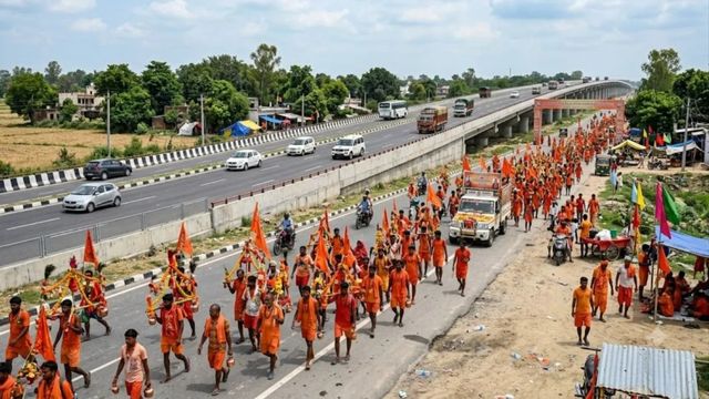 बस्ती में कांवड़ यात्रा के दौरान शहर में भी लागू होगा रूट डायवर्जन, चिह्नित स्थानों भारी वाहनों का प्रवेश वर्जित
