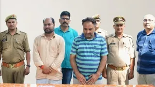 34.75 करोड़ की ठगी करने वाले साइबर ठग गिरोह के दो सदस्य गिरफ्तार।