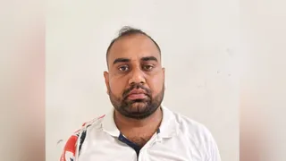 एसटीएफ द्वारा गिरफ्तार मनवीर सिंह उर्फ़ मन्नू