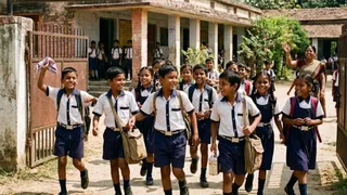 बिहार के सरकारी स्कूलों में शनिवार को फिर होगा हाफ-डे! एक हफ्ते में होगा फैसला (AI Generated Image)