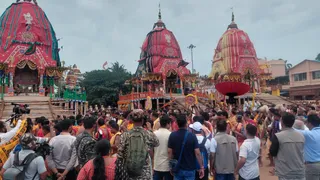 पुरी में संपन्न हुई श्रीजगन्नाथ की बहुड़ा यात्रा, लाखों भक्तों ने किए वापसी के दर्शन
