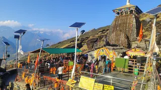 तृतीय केदार तुंगनाथ में उमड़े श्रद्धालु। जागरण