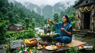 सावन के महीने में खान-पान से जुड़े अहम नियम (Picture Credits- AI Image)