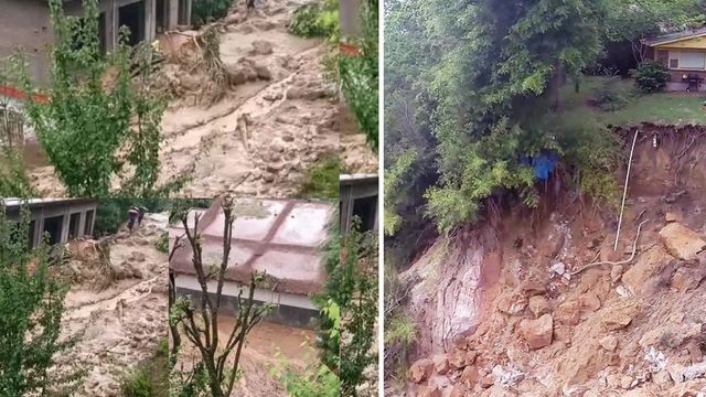 जम्मू-कश्मीर: उधमपुर के बरकुंडा में भारी बारिश से मडस्लाइड, मकानों तक पहुंचा मलबा; तीन परिवार सुरक्षित स्थान पर शिफ्ट