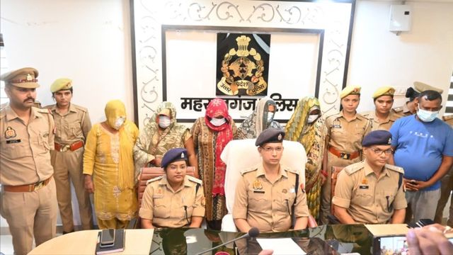 महराजगंज में चोर गिरोह का पर्दाफाश, पुलिस ने पांच महिला समेत छह को किया गिरफ्तार