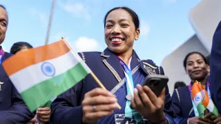 स्टार भारोत्तोलक मीराबाई चानू