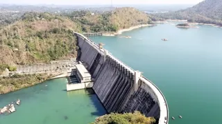 सोनभद्र में रिहन्द बांध का जलस्तर बढ़ा बिजली परियोजनाओं को मिली राहत।