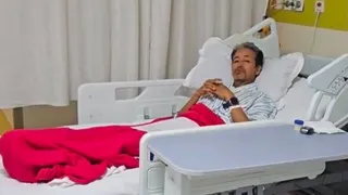 मेदांता अस्पताल में भर्ती सामाजिक कार्यकर्ता सोनम वांगचुक। सौ- इंटरनेट मीडिया