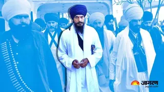 वारिस पंजाब दे के प्रमुख अमृतपाल सिंह।