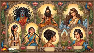 प्राचीन भारत के प्रमुख हेयरस्टाइल (AI-generated image)