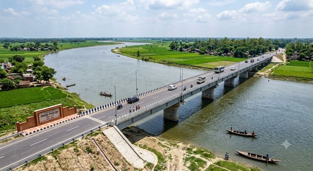 8.24 करोड़ से बनकर तैयार हुआ भीखरपुर-नैयापुर पुल, यूपी के छह जिलों को मिली सीधी कनेक्टिविटी
