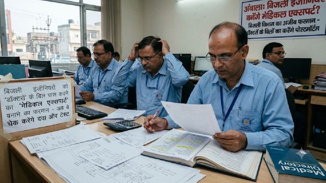 अंबाला में बिजली इंजीनियरों को बना दिया ‘डॉक्टर’, बिल पास के लिए चेक करेंगे कौन सी दवा सही और कौन सा टेस्ट जरूरी