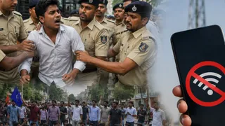 राज्यभर से 423 छात्रों को पुलिस ने हिरासत में लिया(AI फोटो)