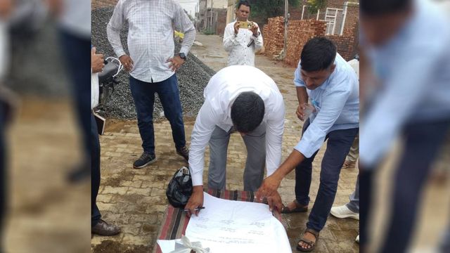 कैथल में नगर पालिका के निर्माण कार्यों में धांधली की जांच, सीएम फ्लाइंग ने लिए सैंपल
