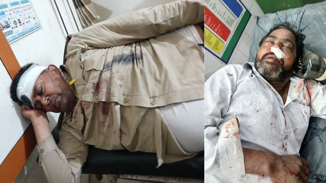 मेरठ में बाइकों की भिड़ंत में दारोगा समेत दो गंभीर घायल, मुजफ्फरनगर के थाना भोपा पर तैनात है दारोगा