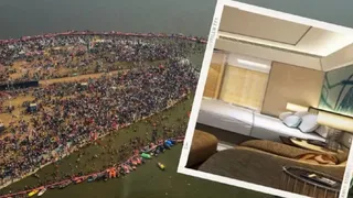 प्रयागराज के अरैल में यमुना किनारे लग्जरी होटल बनेगा, पर्यटकों को लुभाएगा।