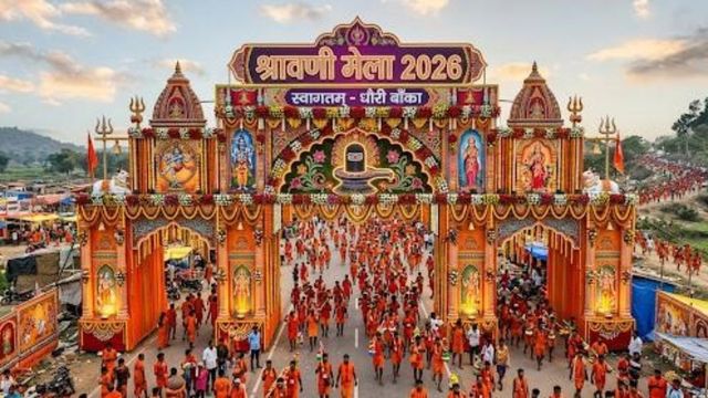 श्रावणी मेला 2026: बांका का 54 KM लंबा कांवड़िया पथ होगा शिवमय, त्रिशूल-शिवलिंग की आकृतियों से सजा मार्ग

