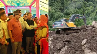 बोह में पीड़ित महिला की आपबीती सुन भावुक हुए सीएम सुक्खू।