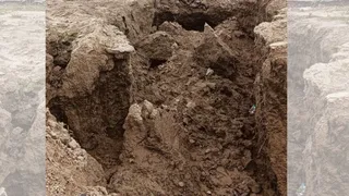 निर्माणाधीन एनएच-527 ई ग्रीनफील्ड सड़क की गुणवत्ता पर सवाल।