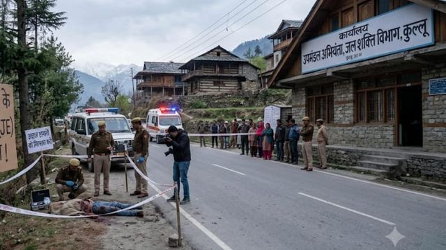 कुल्लू में JE की हत्या, जलशक्ति विभाग कार्यालय के पास अधमरा कर फेंका; एम्स बिलासपुर में तोड़ दिया दम
