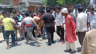 तेज रफ्तार बाइक की टक्कर से बीज दुकानदार की मौत।