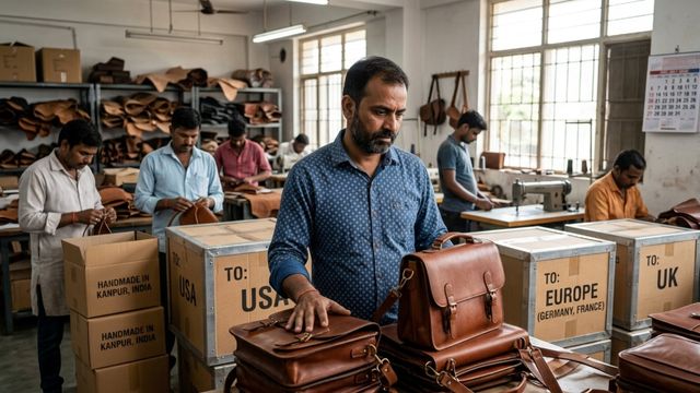 अमेरिका के नए टैरिफ से कानपुर के निर्यातकों को झटका, अब यूरोप और अन्य बाजारों की ओर रुख