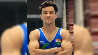 कामनवेल्थ गेम्स के जिम्नास्टिक आलराउंड फाइनल से पहले योगेश्वर घायल।