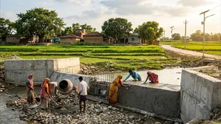 प्रतीकात्मक प्रस्तुतीकरण के लिए तस्वीर को एआई टूल की मदद से बनाया गया है।