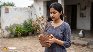 सूखे तुलसी के पौधे का क्या करें: जानें वास्तु के अचूक उपाय (Picture Credit: AI Generated)