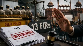 दिल्ली पुलिस जंतर-मंतर पर प्रदर्शन के दौरान हुए उपद्रव के 13 मुकदमे वापस लेने पर विचार कर रही है। इमेज एआई