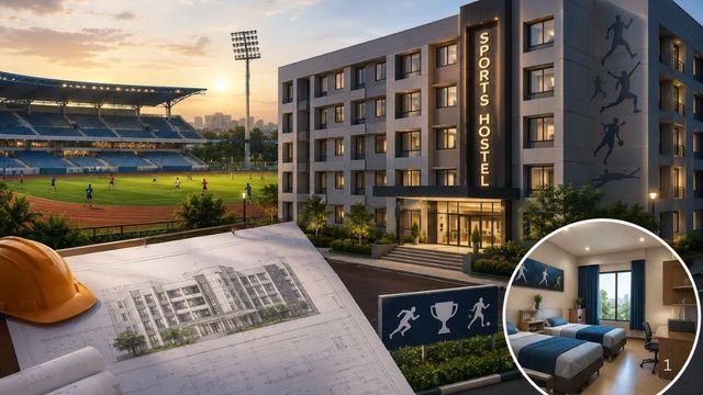 गुरुग्राम नेहरू स्टेडियम में बनेगा 100 बेड का अत्याधुनिक खेल छात्रावास, निर्माण की योजना तैयार
