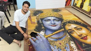 आदित्यपुर के विवेक का कमाल, मोती पोर्ट्रेट को वर्ल्ड रिकार्ड्स इंडिया ने दी आधिकारिक मान्यता।