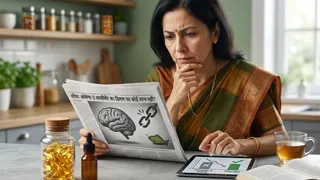 ओमेगा-3 सप्लीमेंट से कोई खास फायदा नहीं (Image Source: AI Generated)