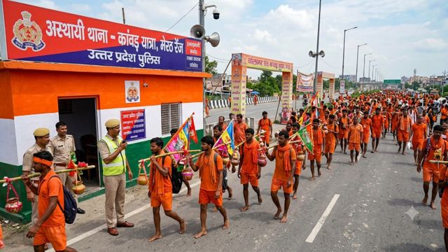 कांवड़ यात्रा: मेरठ रेंज में चार अस्थायी थाने और 58 चौकियां स्थापित, इंस्पेक्टर को दी गई जिम्मेदारी