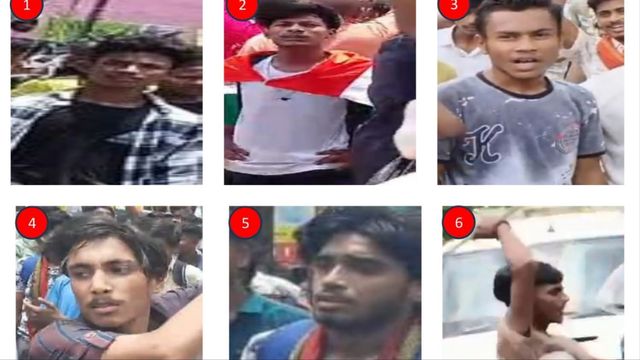 बिहार में शुरू हुई उपद्रवियों की पहचान, लखीसराय में पथराव करने वाले 19 संदिग्धों की तस्वीरें जारी