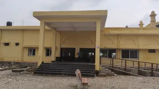 रामपुर का नया रेलवे स्टेशन।
