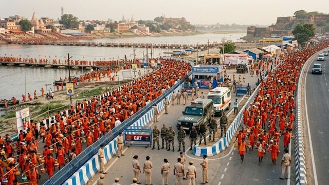 श्रावणी मेला 2026: मुंगेर में कांवड़ियों के लिए बना ट्रैफिक प्लान, 24 घंटे तैनात रहेगी QRT
