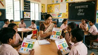 प्रतीकात्मक प्रस्तुतीकरण के लिए तस्वीर को एआई टूल की मदद से बनाया गया है।