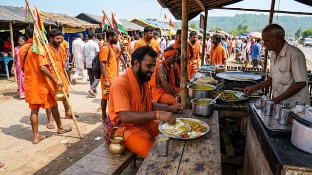 नींबू चाय ₹7 तो खाना की थाली ₹80; बांका में कांवड़िया पथ पर श्रद्धालुओं को उचित रेट पर मिलेगा भोजन
