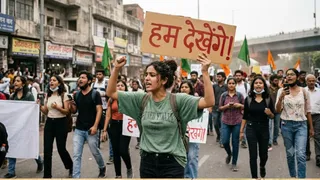 फैज अहमद फैज की नज्म है 'हम देखेंगे...' (AI Generated Image)