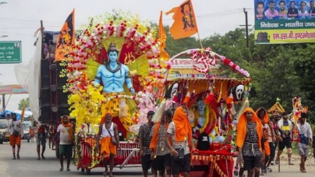 हापुड़ में कांवड़ यात्रा की तैयारियां तेज, 12 फीट से ऊंचा नहीं हो सकता है डीजे; क्यूआर कोड से पता चलेगा रूट