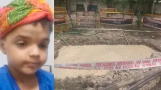 पानी से भरे गड्ढे में गिरने से हुई थी मासूम की मौत। फोटो: फाइल और जागरण