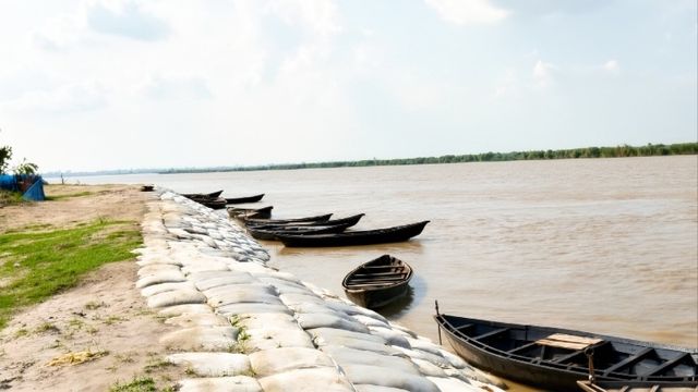 सरयू नदी का जलस्तर बढ़ा, अंबेडकरनगर में बाढ़ आपदा से निपटने का प्रशिक्षण